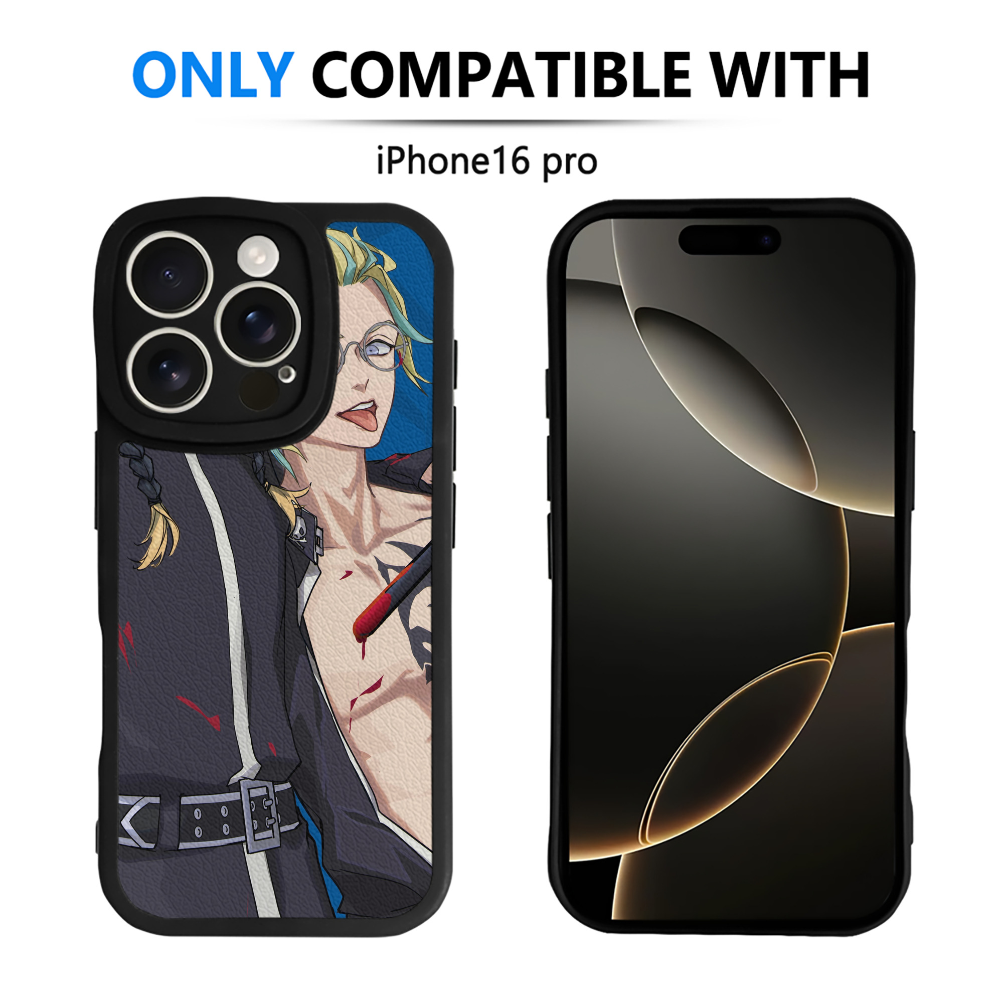 （画像用） 東京リベンジャーズ Tokyo Revengers 【iPhone 16シリーズ対応】シリコンスマホケース（レザー調） 材質：シリコン
